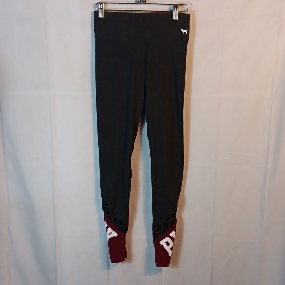 PINK Victoria's Secret Cut Out Yoga Pants